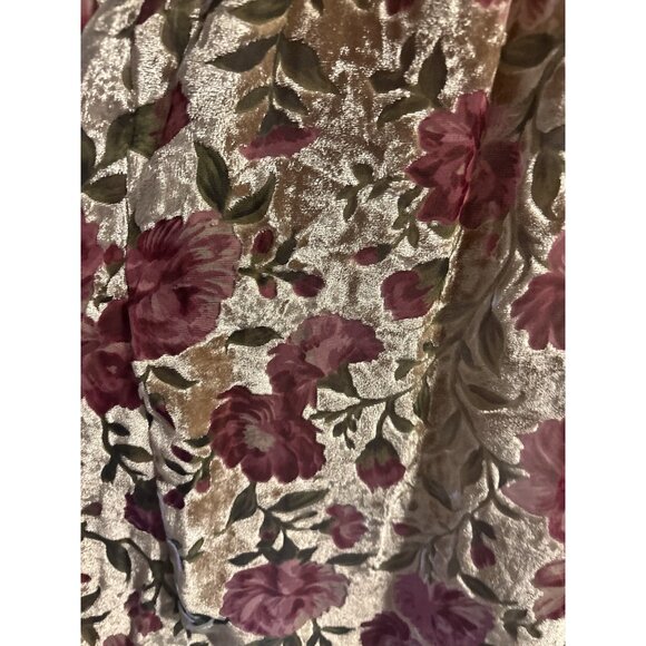 Torrid Floral Velvet Burnout Blouse Tunic Top | Size 2 (2X) | Romantic Boho - Picture 5 of 10